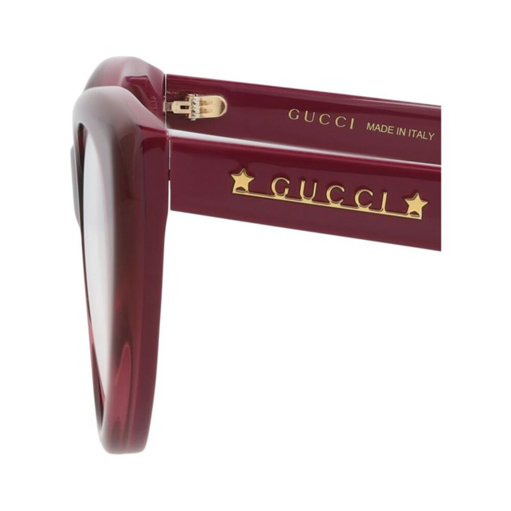 Gucci Cat Eye-Frame Acetate Optical Frames Red Womens - Picture 4 of 6